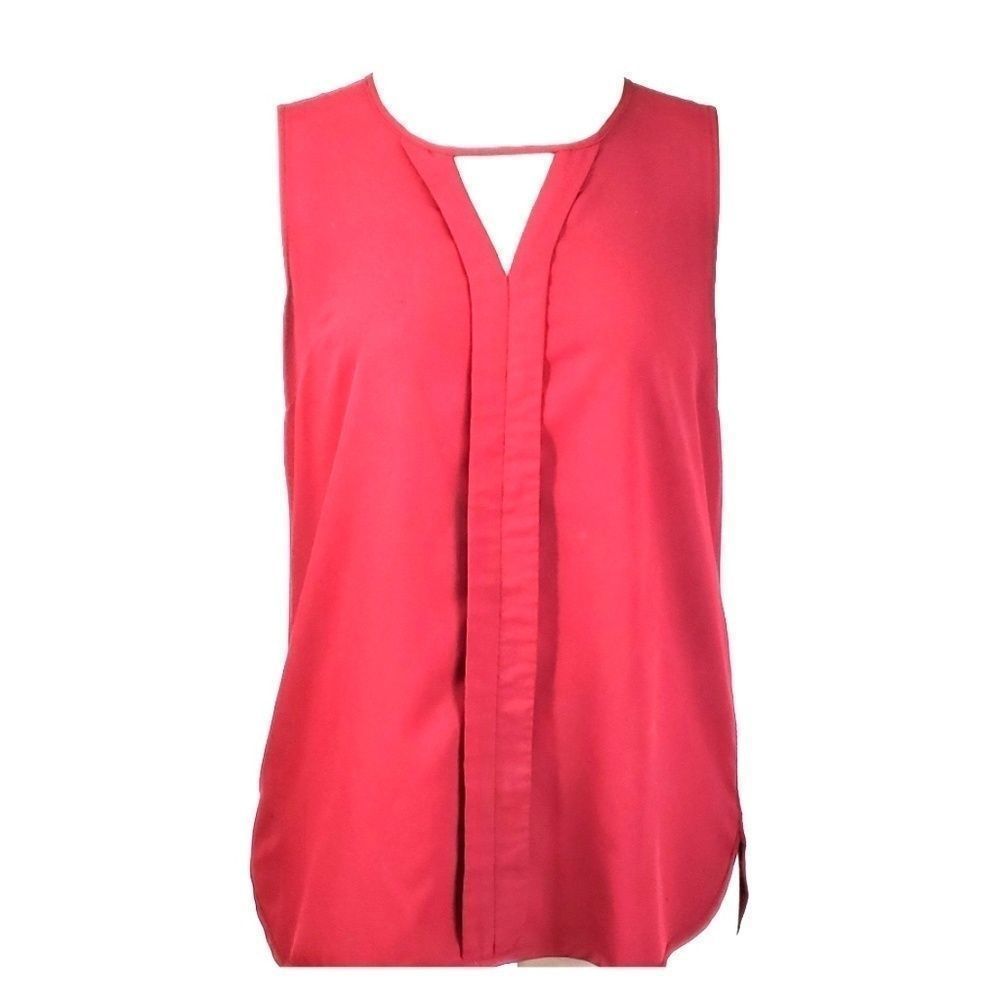MERONA Maroon Blouse‎ Sz XS